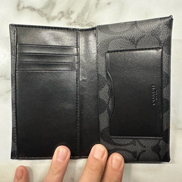 Coach Men’s Wallet, Coin Card Holder & Organizer Set - Picture 9 of 13